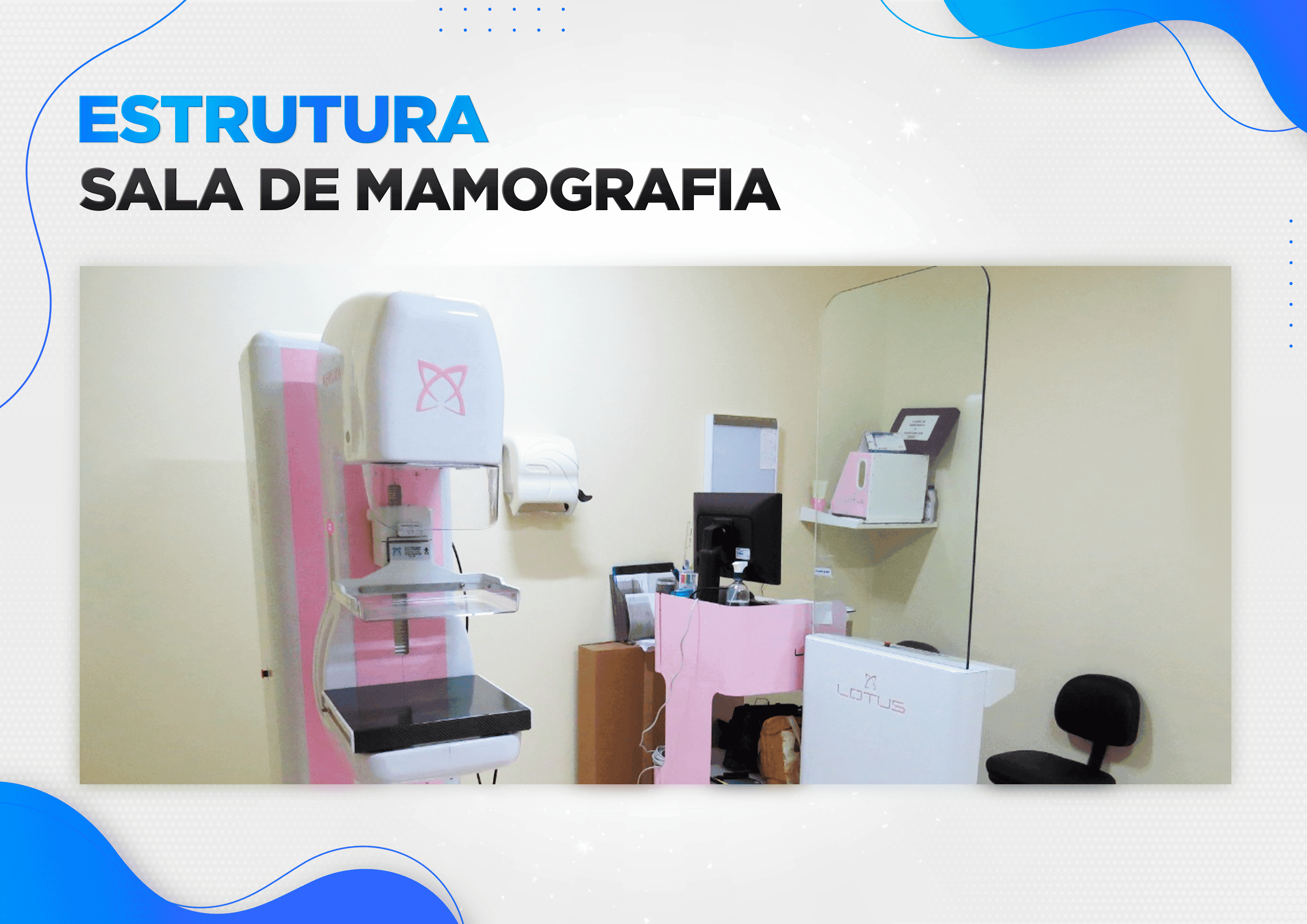 Sala de mamografia